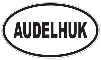 AUDELHUK - Oval Magnet