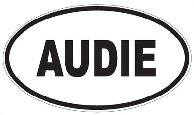 AUDIE - Oval Magnet
