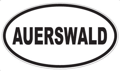 AUERSWALD - Oval Magnet