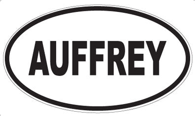 AUFFREY - Oval Magnet