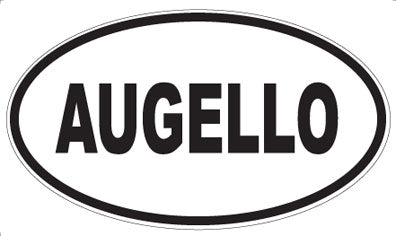 AUGELLO - Oval Magnet