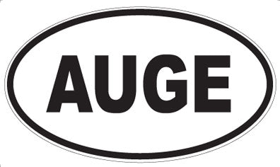 AUGE - Oval Magnet