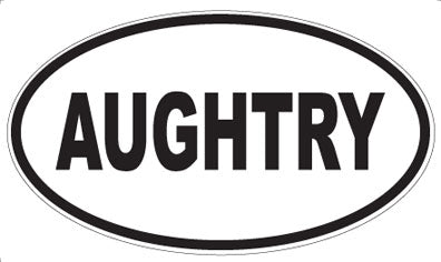 AUGHTRY - Oval Magnet