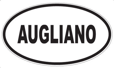 AUGLIANO - Oval Magnet
