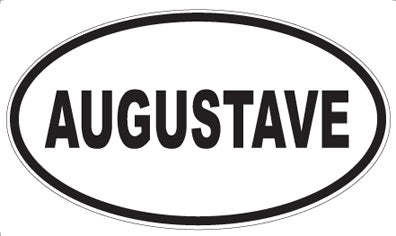 AUGUSTAVE - Oval Magnet