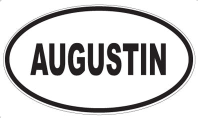 AUGUSTIN - Oval Magnet
