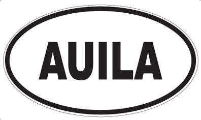 AUILA - Oval Magnet