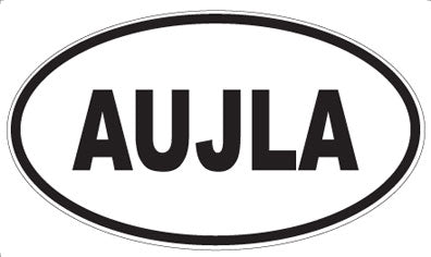 AUJLA - Oval Magnet