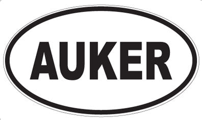 AUKER - Oval Magnet