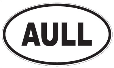 AULL - Oval Magnet
