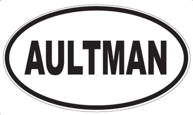 AULTMAN - Oval Magnet