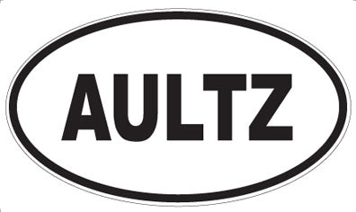 AULTZ - Oval Magnet
