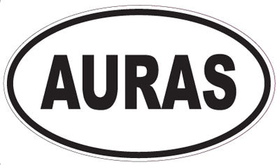 AURAS - Oval Magnet