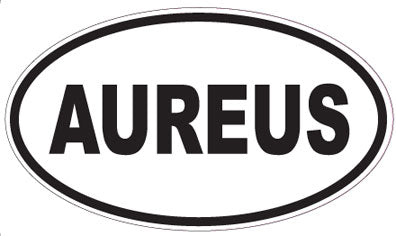 AUREUS - Oval Sticker