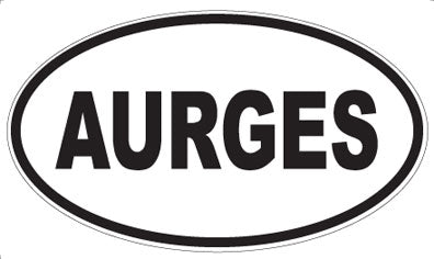 AURGES - Oval Magnet