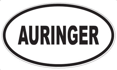 AURINGER - Oval Magnet