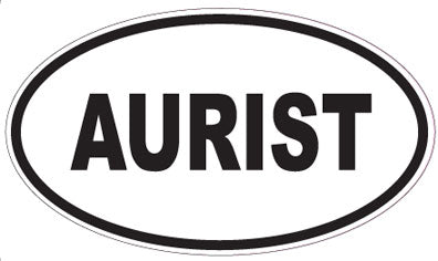 AURIST - Oval Sticker