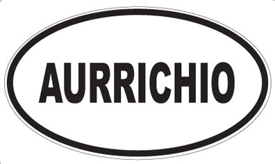 AURRICHIO - Oval Magnet