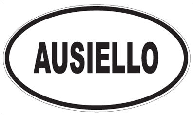 AUSIELLO - Oval Magnet