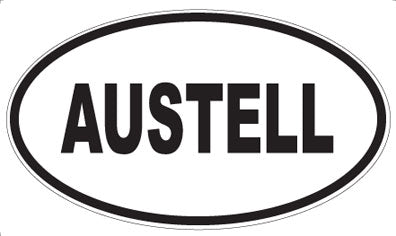AUSTELL - Oval Magnet