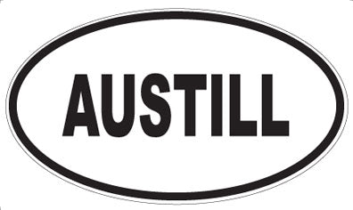 AUSTILL - Oval Magnet