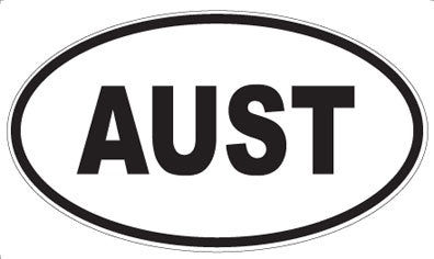 AUST - Oval Magnet