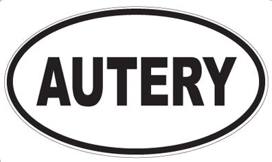 AUTERY - Oval Magnet