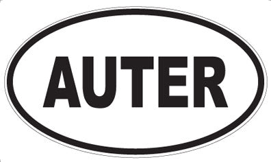 AUTER - Oval Magnet