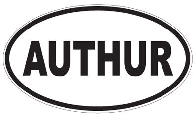 AUTHUR - Oval Magnet