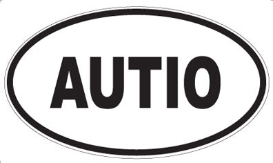AUTIO - Oval Magnet