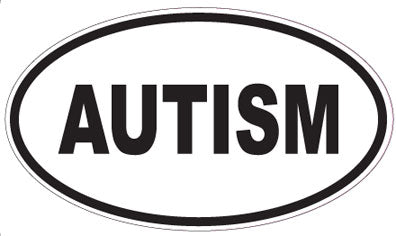 AUTISM - Oval Sticker