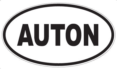 AUTON - Oval Magnet