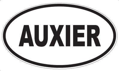 AUXIER - Oval Magnet