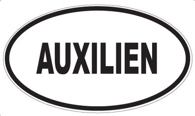 AUXILIEN - Oval Magnet
