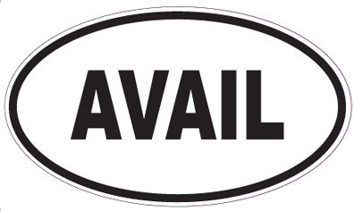AVAIL - Oval Magnet