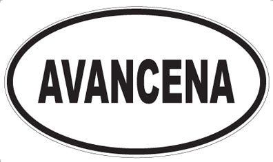 AVANCENA - Oval Magnet