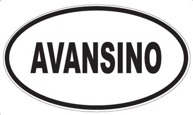 AVANSINO - Oval Magnet