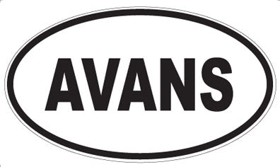 AVANS - Oval Magnet