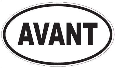 AVANT - Oval Magnet