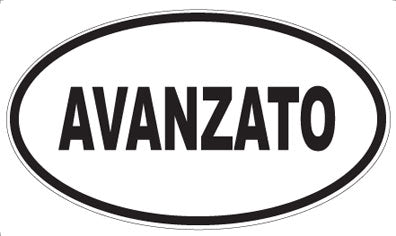 AVANZATO - Oval Magnet