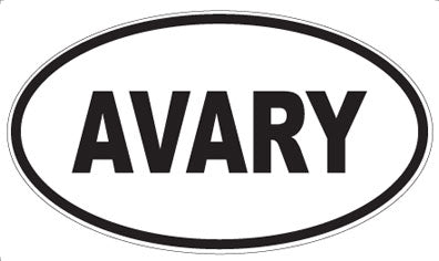 AVARY - Oval Magnet