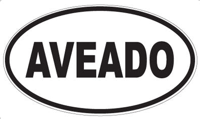 AVEADO - Oval Magnet