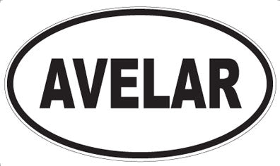 AVELAR - Oval Magnet