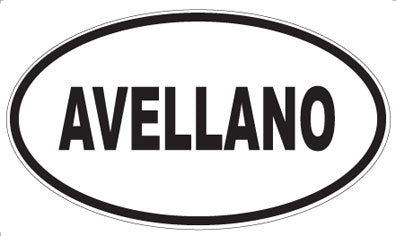 AVELLANO - Oval Magnet