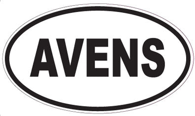 AVENS - Oval Magnet