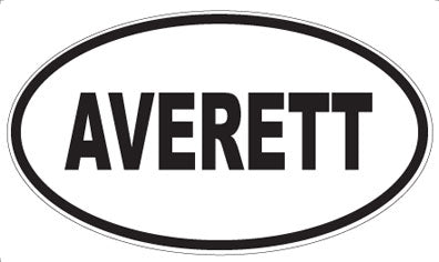 AVERETT - Oval Magnet
