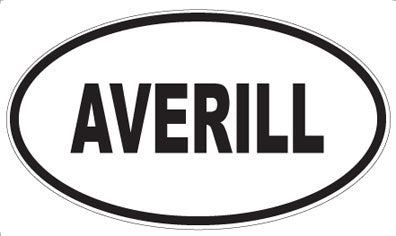 AVERILL - Oval Magnet