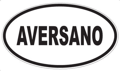 AVERSANO - Oval Magnet
