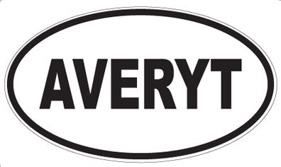 AVERYT - Oval Magnet