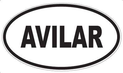 AVILAR - Oval Magnet
